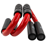 C.P. Sports Push Up Bars Premium (par), black/red
