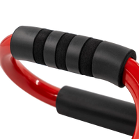 C.P. Sports Push Up Bars Premium (par), black/red