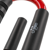 C.P. Sports Push Up Bars Premium (par), black/red