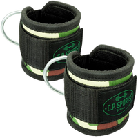 C.P. Sports Ankle Straps Premium (par), green camo