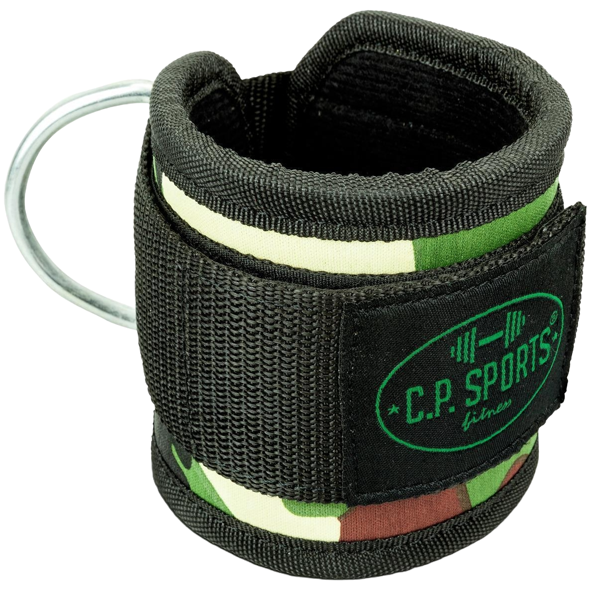 C.P. Sports Ankle Straps Premium (par), green camo