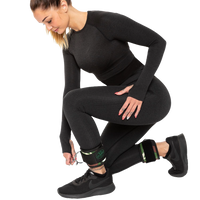 C.P. Sports Ankle Straps Premium (par), green camo