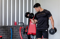 Gorilla Wear Fremont T-Shirt, black/gold