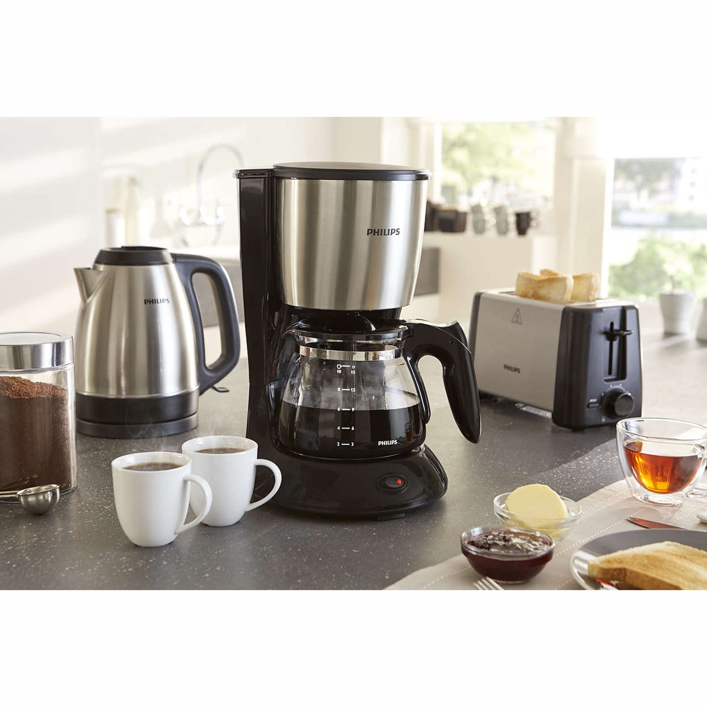 Philips Kaffebryggare HD7462/20 Daily with Glass jug
