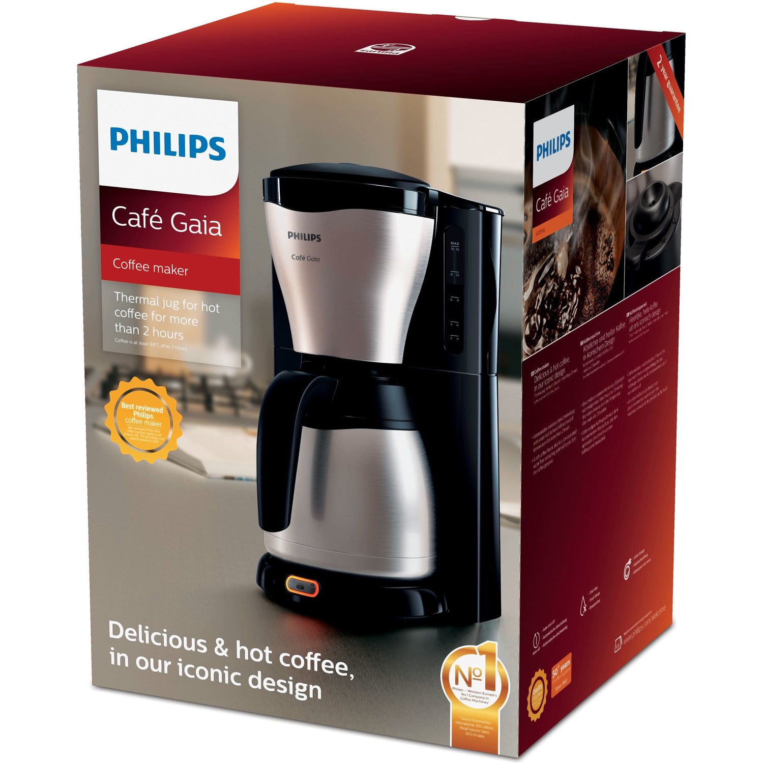 Philips Termosbryggare HD7548 Black