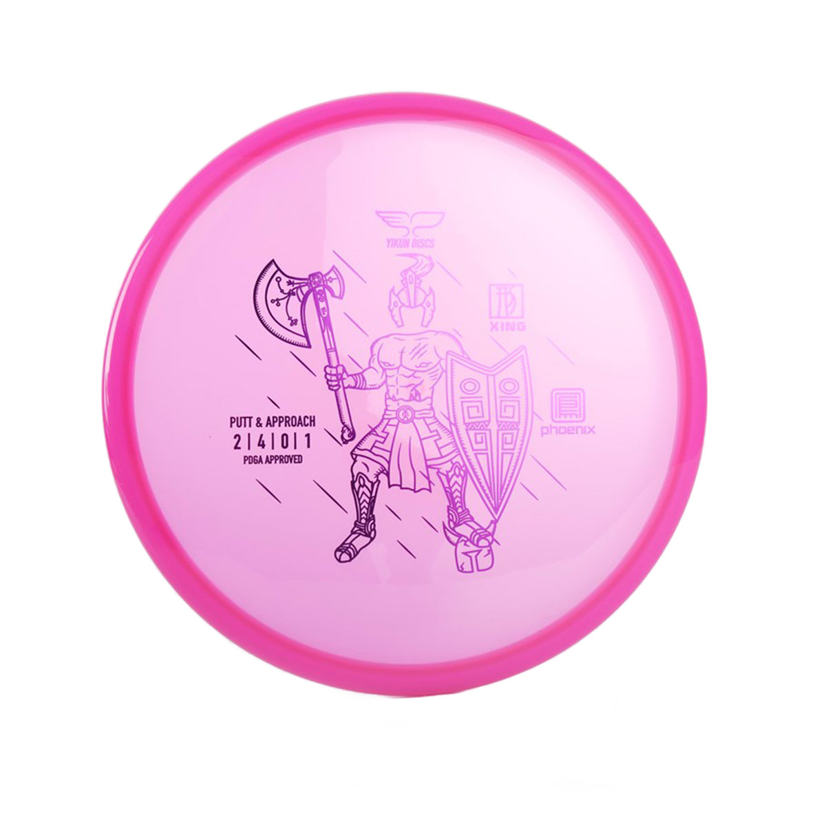 Yikun Xing Phoenix Line - Putter & Approach – Rakt & Stabilt (2/4/0/1) | Discgolf