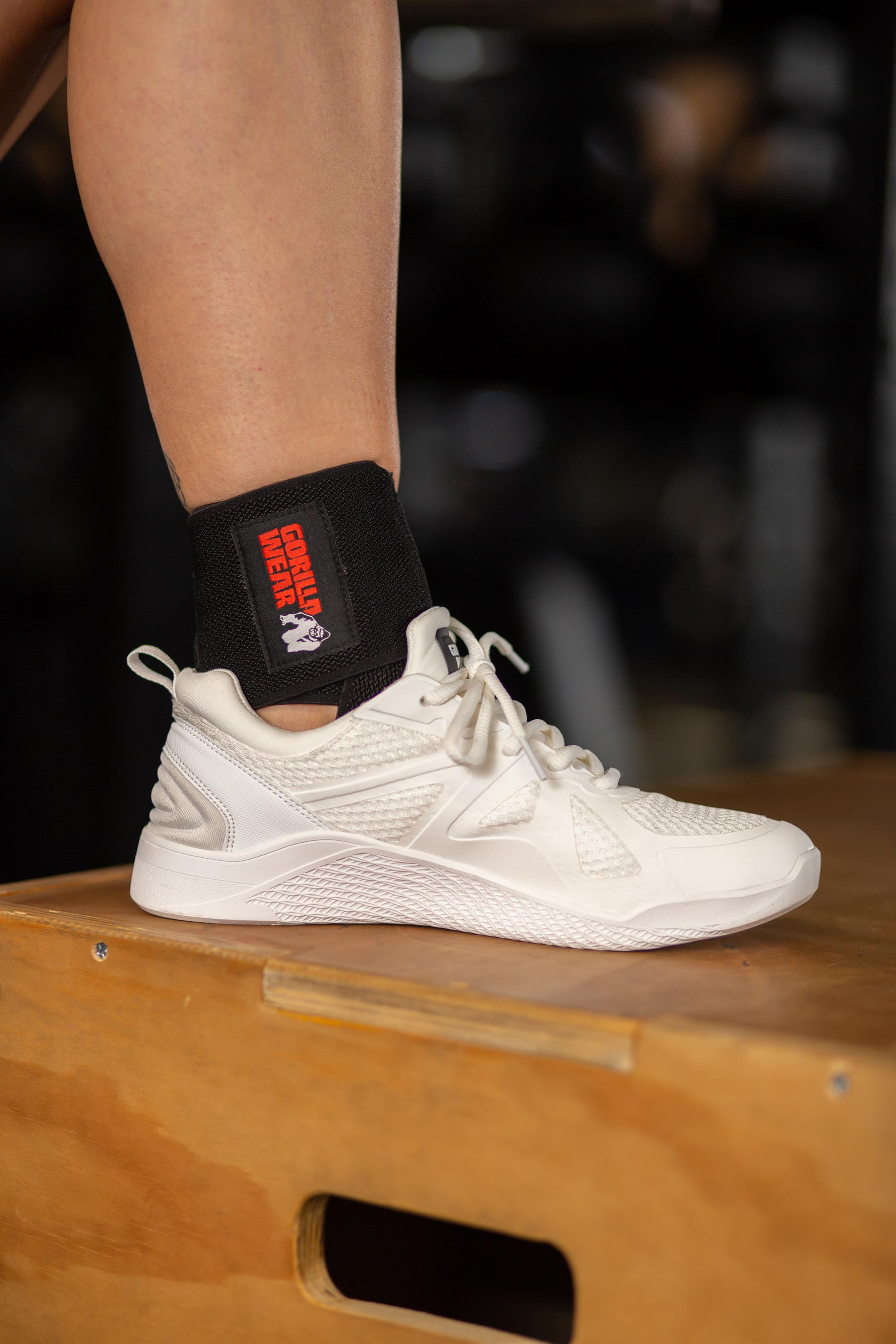 Gorilla Wear Ankle Wraps, black