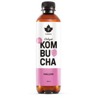 Pureness Ekologisk Kombucha Hallon - 400 ml