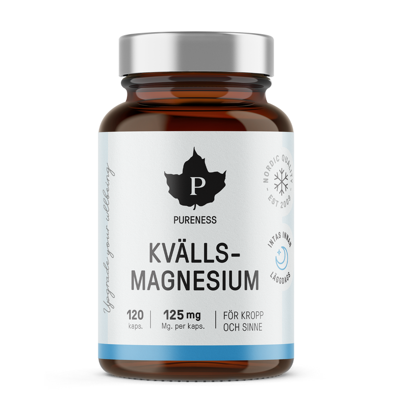 Pureness Kvällmagnesium - 120 kapslar