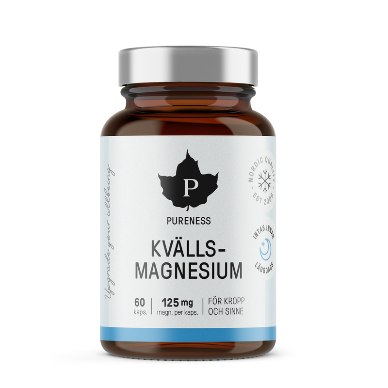 Pureness Kvällmagnesium - 60 kapslar