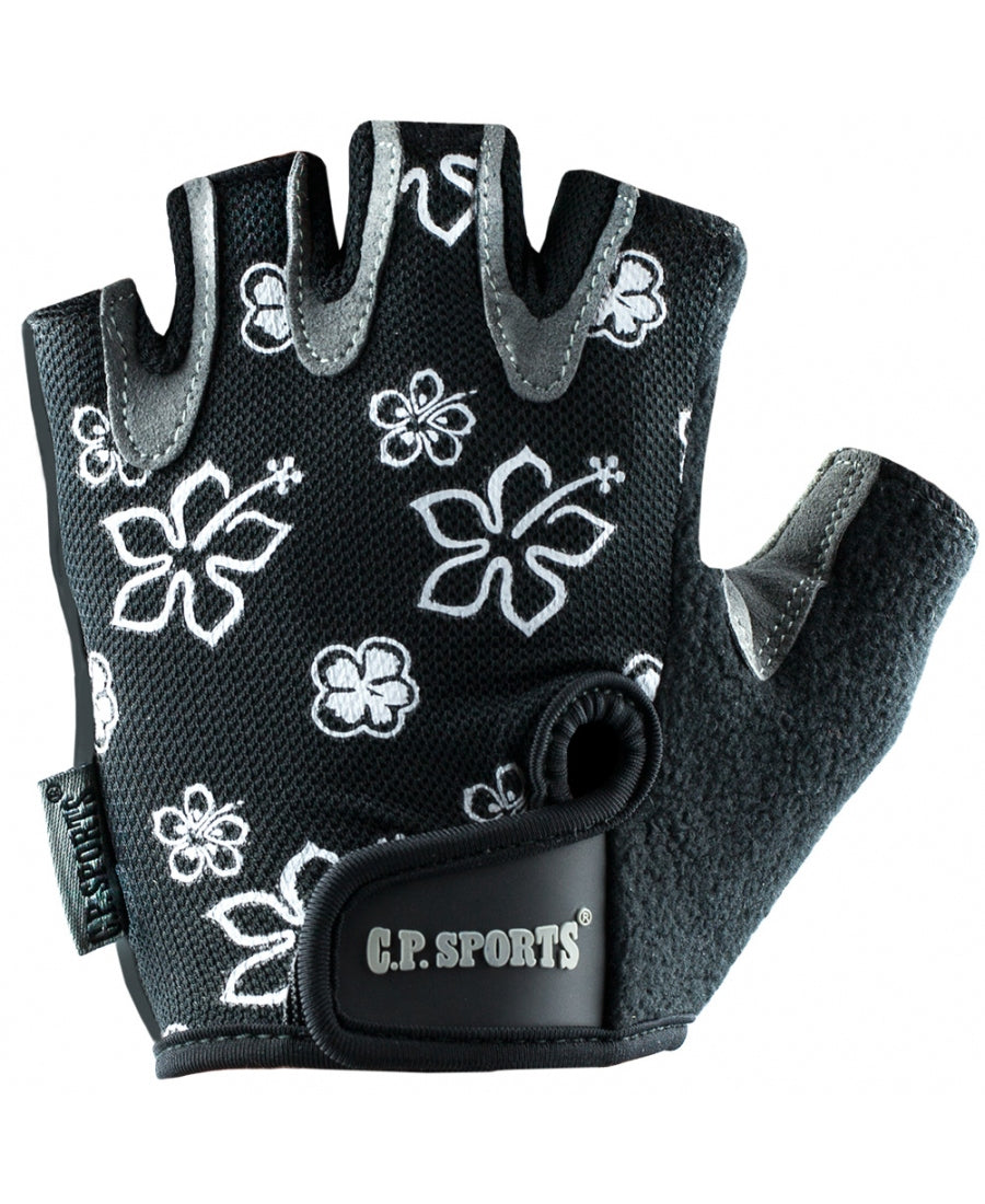 C.P Sports Lady Fitness Glove, black/grey
