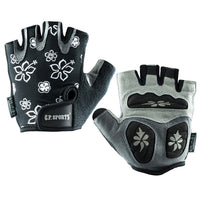 C.P Sports Lady Fitness Glove, black/grey