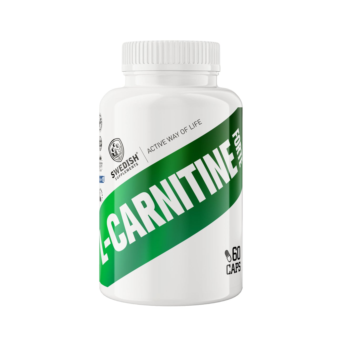 Swedish Supplements L-Carnitine Forte - 60 Caps