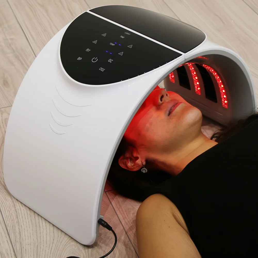 TrendRehab LED-ljusterapimaskin 7-ljus – återhämtning, hudhälsa och ny energi i ett enda pass