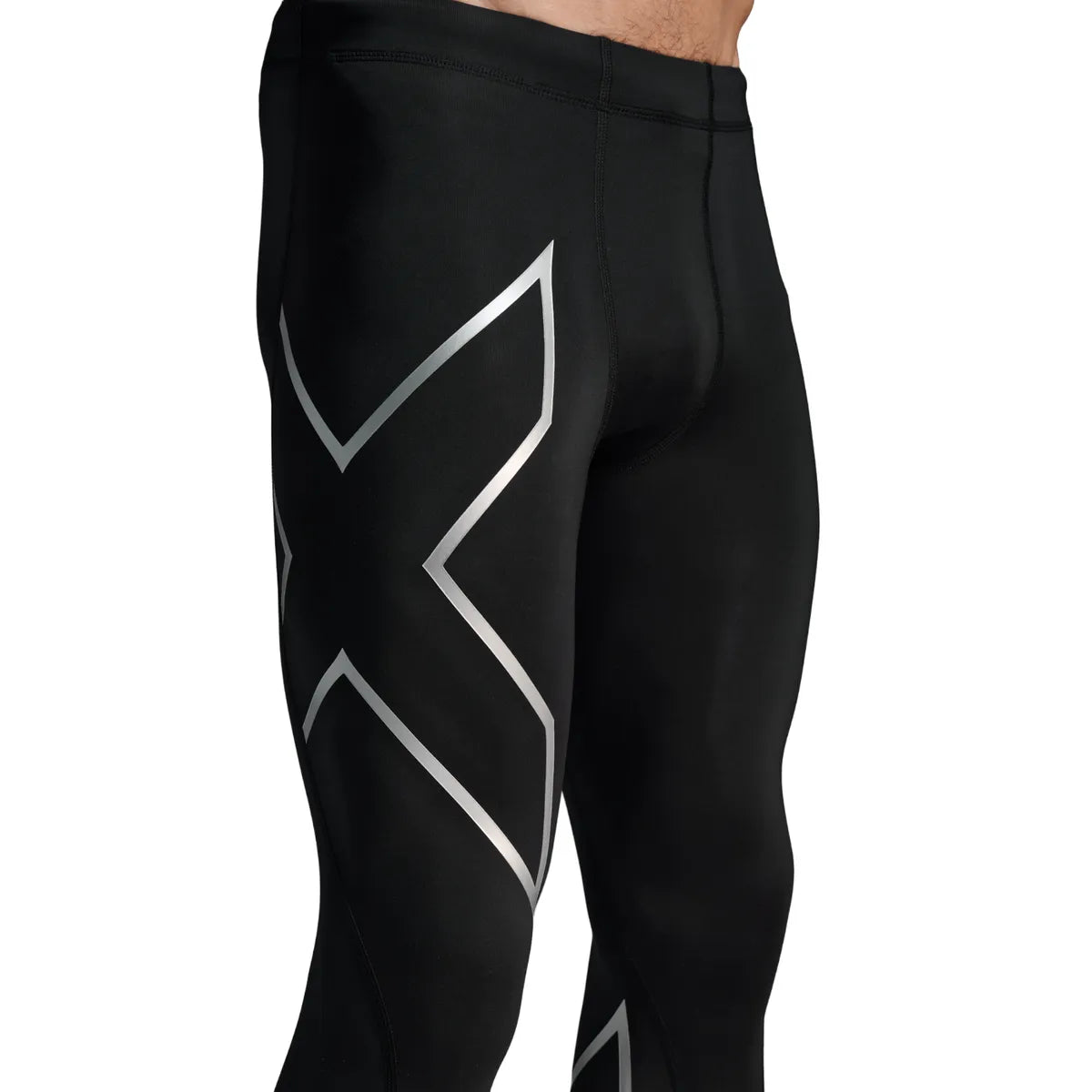 2XU CORE COMPRESSION TIGHTS Black/Silver