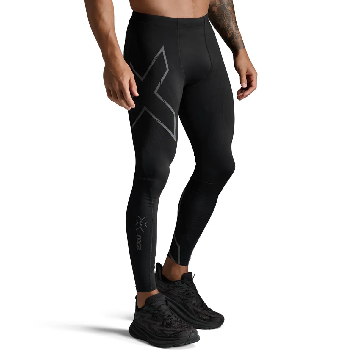 2XU LIGHT SPEED COMPRESSION TIGHTS Black/ Black Reflective