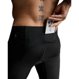 2XU LIGHT SPEED COMPRESSION TIGHTS Black/Gold Reflective