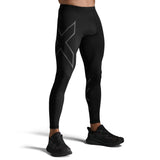 2XU IGNITION SHIELD COMPRESSION TIGHTS Black/ Black Reflective