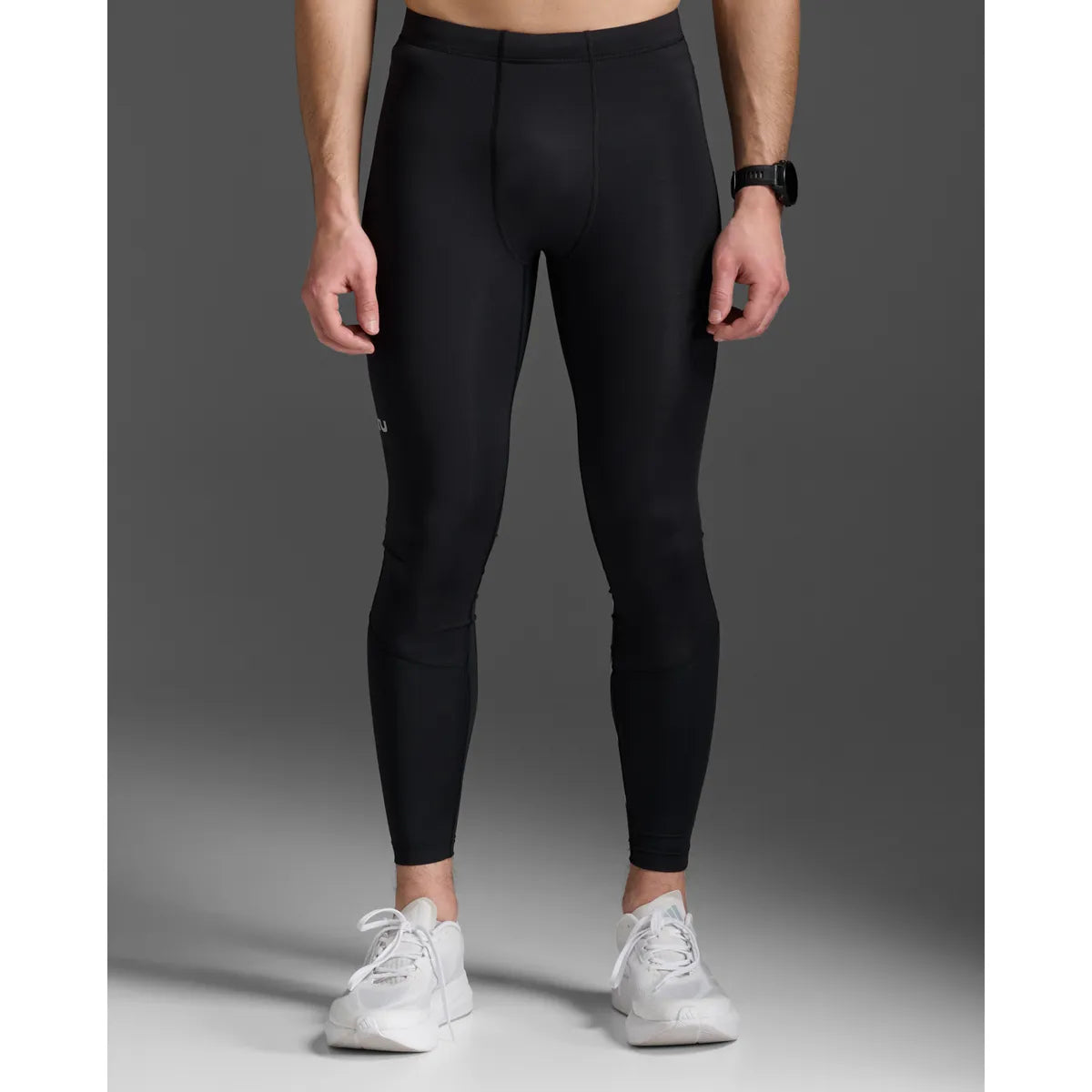 2XU AERO COMPRESSION TIGHTS Black/Silver Reflective