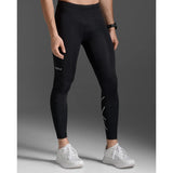2XU AERO COMPRESSION TIGHTS Black/Silver Reflective