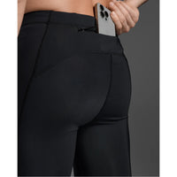 2XU AERO COMPRESSION TIGHTS Black/Silver Reflective