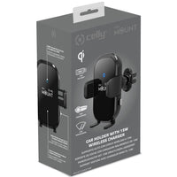 Celly Mobilhållare Trådlös laddning 15W Autorelease