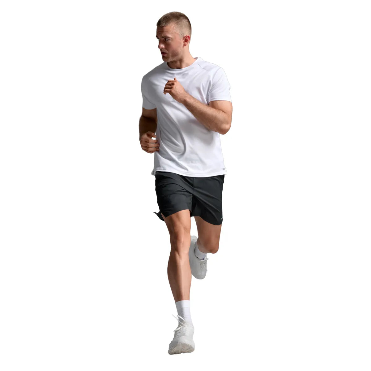 2XU AERO 7 INCH SHORTS Black/Silver Reflective