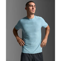 2XU SIGNATURE SOFT JERSEY TEE Chambray/Chambray