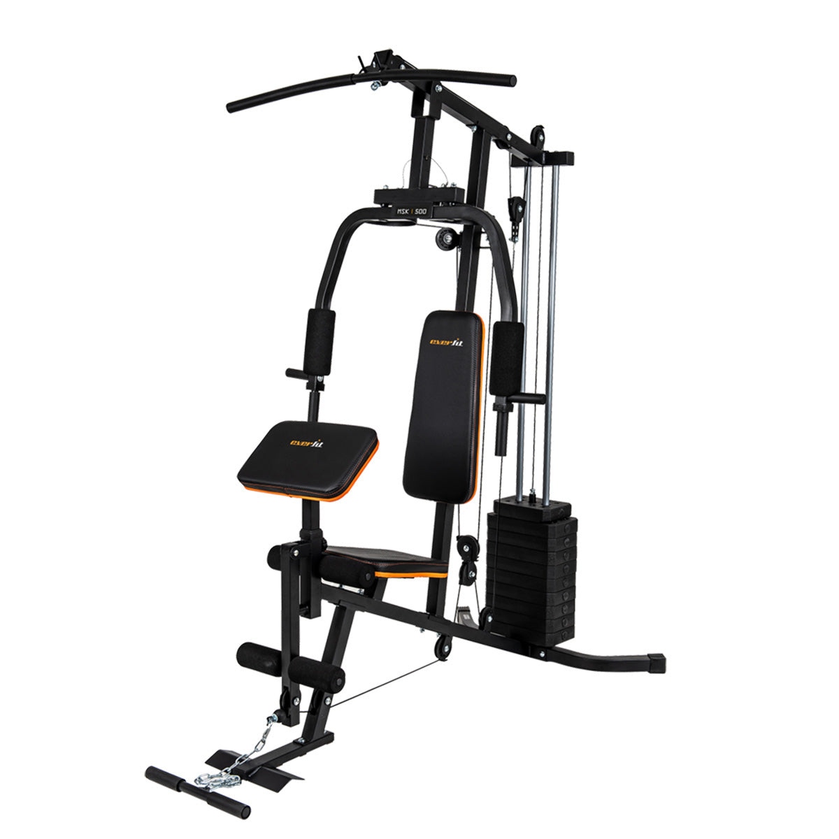 Everfit MSK-500 Multi Station – Kompakt multigym för helkroppsträning hemma