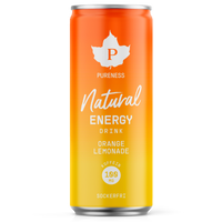 Pureness Natural Energy Drink - Orange Lemonade 330 ml