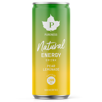 Pureness Natural Energy Drink - Pear Lemonade 330 ml