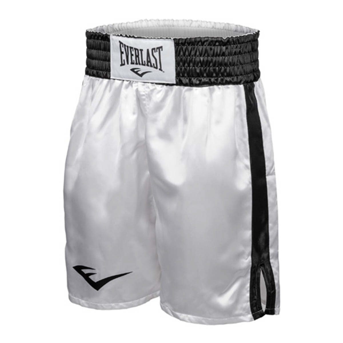 Everlast Boxing Trunks, 23 In. White/black