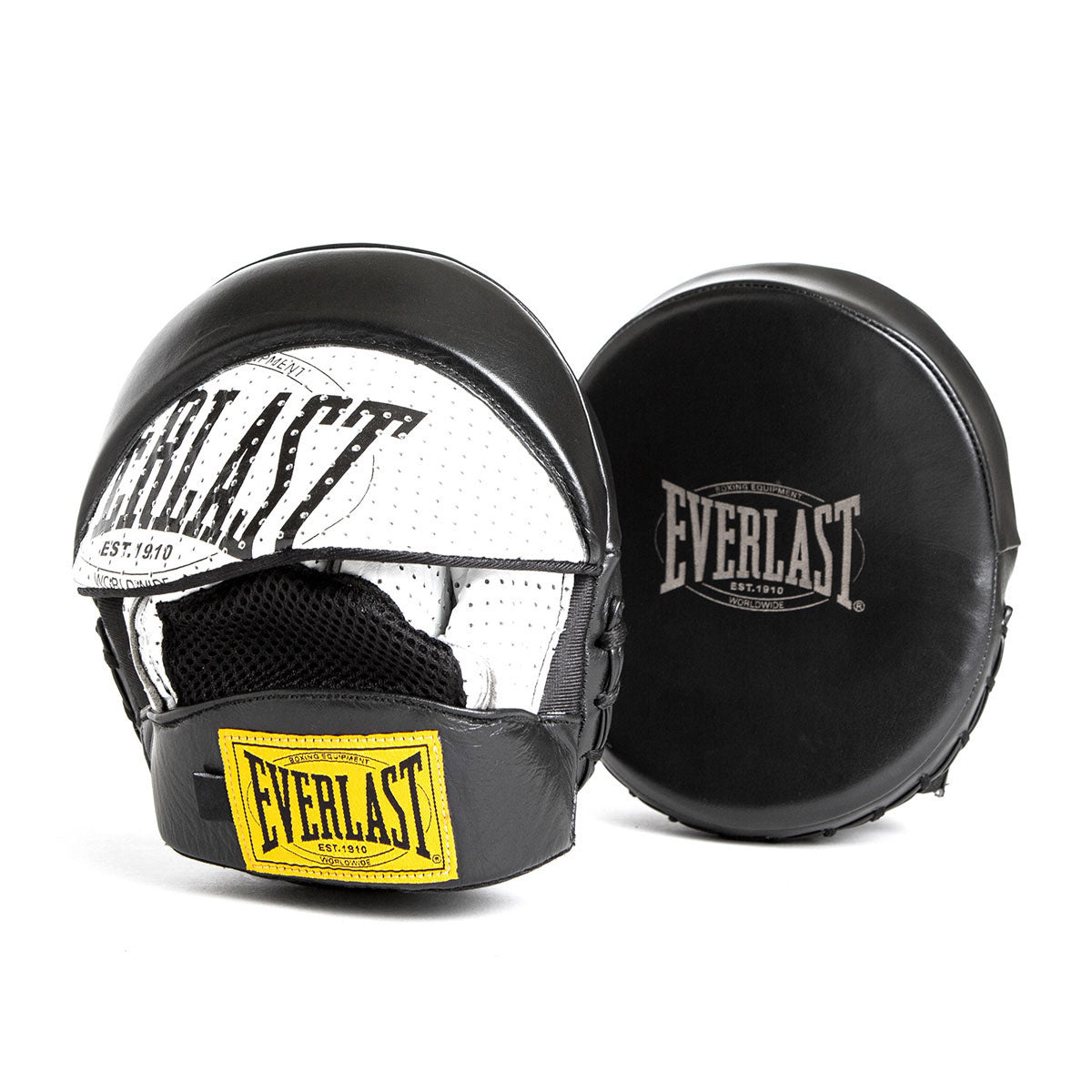 Everlast 1910 Focus Mitts Black/White