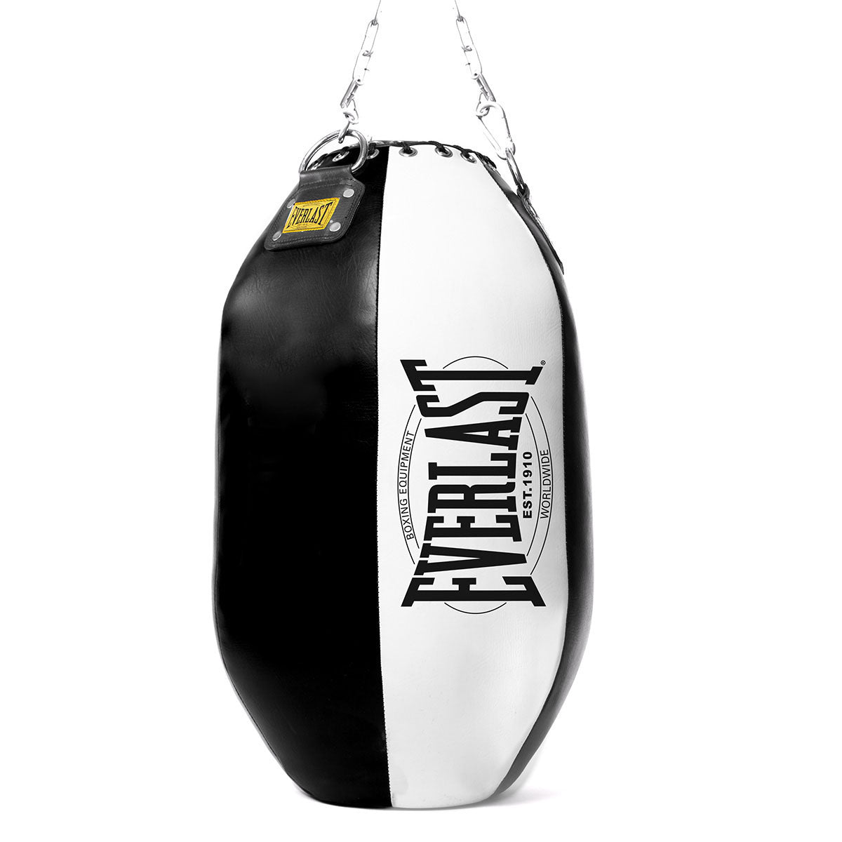 Everlast 1910 Body Shot Bag, 76x43Cm Black/White