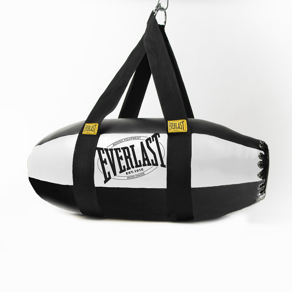 Everlast 1910 Torpedo Bag, 74x30Cm Black/White