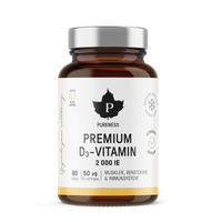 Pureness Premium D3-vitamin 2000 IE - 60 kapslar