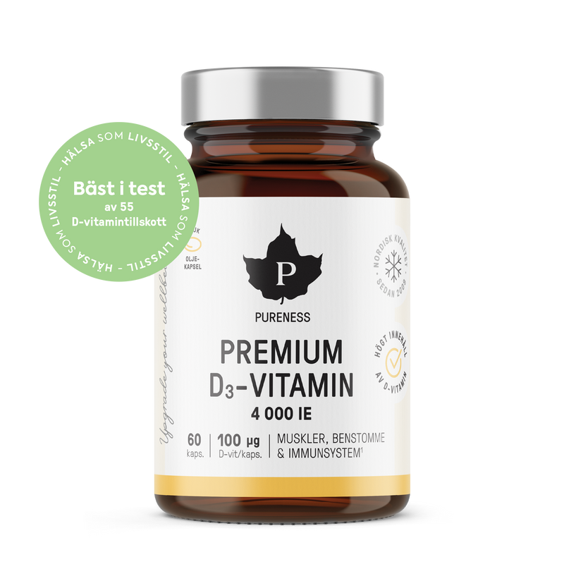 Pureness Premium D-Vitamin - 60 kapslar