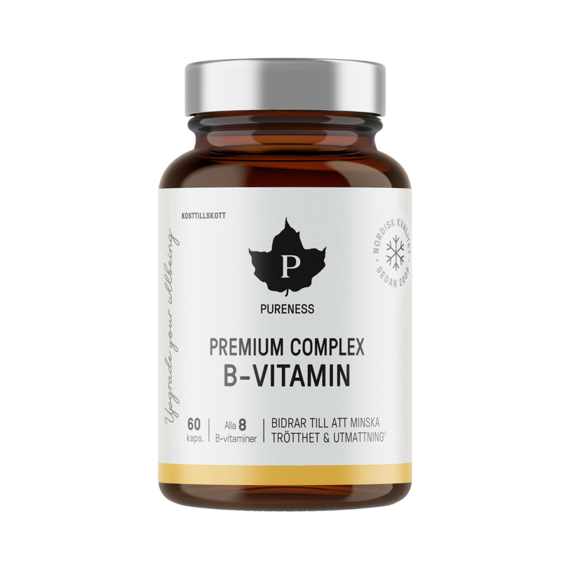 Pureness Premium Complex B-Vitamin - 60 kapslar