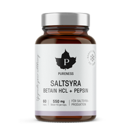 Pureness Beteine HCL-saltsyra - 60 kapslar