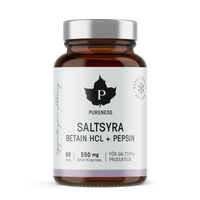 Pureness Beteine HCL-saltsyra - 60 kapslar
