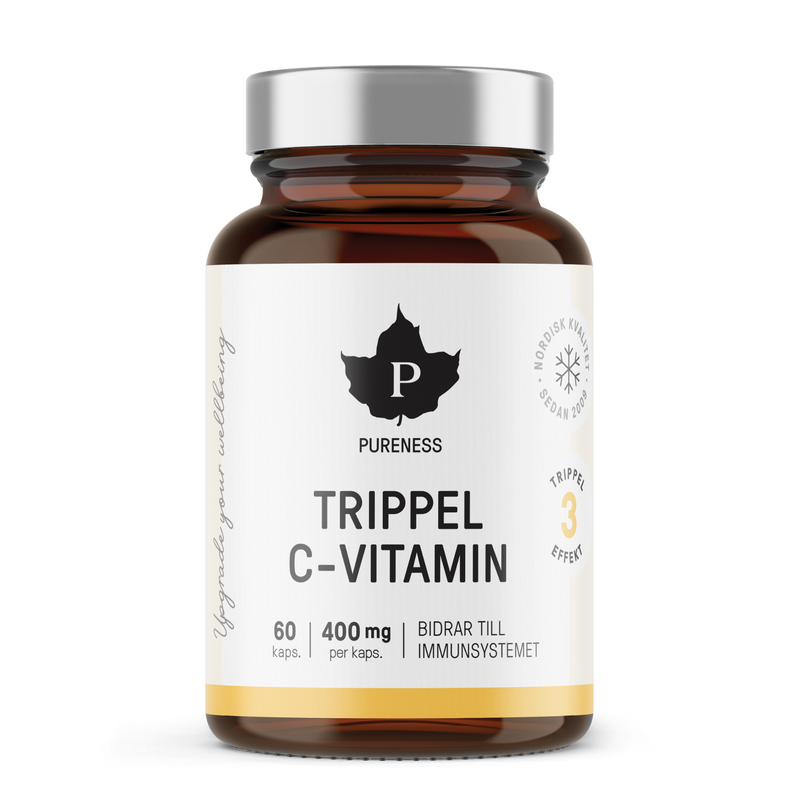 Pureness Trippel C-vitamin - 60 kapslar