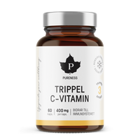 Pureness Trippel C-vitamin - 60 kapslar