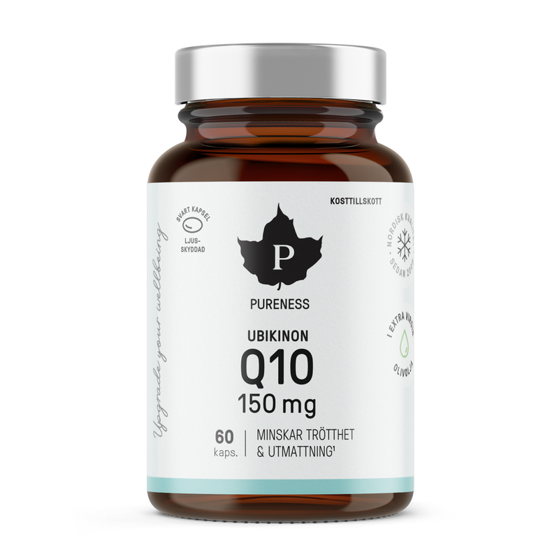 Pureness Q10 Ubikinon 150 mg - 60 kapslar