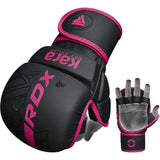 RDX F6 MMA & GRAPPLINGHANDSKAR - Svart / Rosa