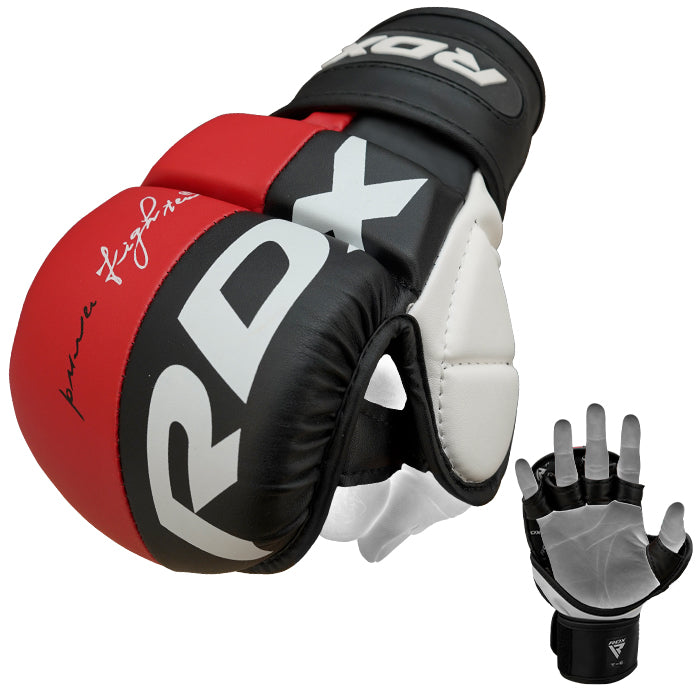 RDX T6 MMA & GRAPPLINGHANDSKAR, Röd