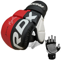RDX T6 MMA & GRAPPLINGHANDSKAR, Röd