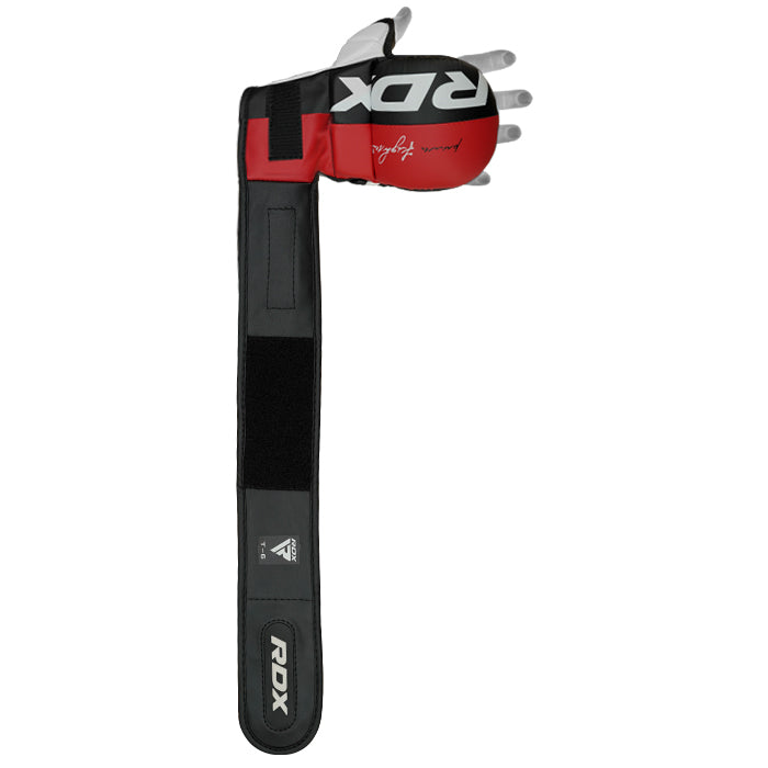 RDX T6 MMA & GRAPPLINGHANDSKAR, Röd