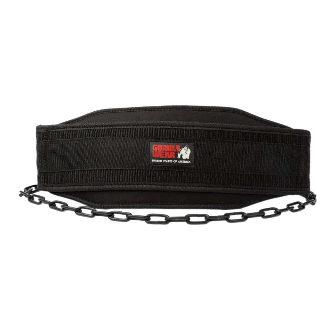 Gorilla Wear- Nylon Dip Belt, black
