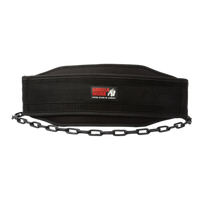 Gorilla Wear- Nylon Dip Belt, black