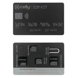 Celly SIM-kit SIM-kortsadaptrar 3-pack